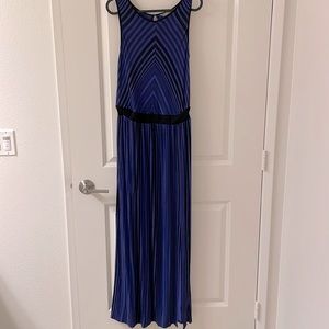 Striped maxi dress